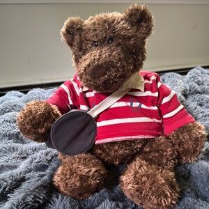 Roscoe the rugby bear Gund bear made for American eagle outfitters
